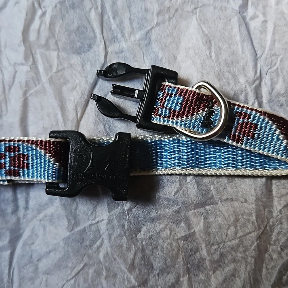 NWT Lupine Pet Dog Collar Muddy Paws ½inch